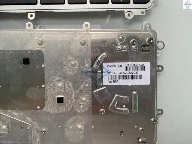 Alt view image 2 of 2 - PK131501A29 for HP Pavilion X360 11-N 11-N001EE 11-N014TU br brazil Portuguese laptop keyboard with silver frame teclado