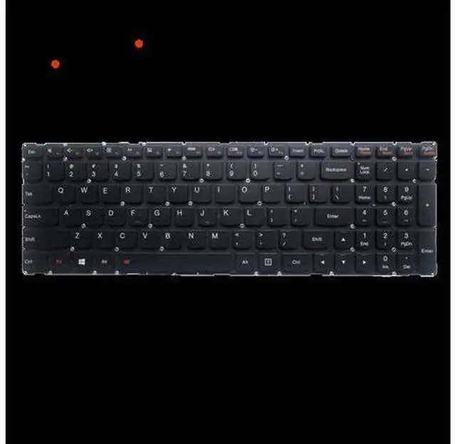 Alt view image 2 of 4 - Factory US for Thinkpad Backlit Keyboard for Laptop Clevo Dns Intelbras for Lenovo 700-15ISK 700-17ISK