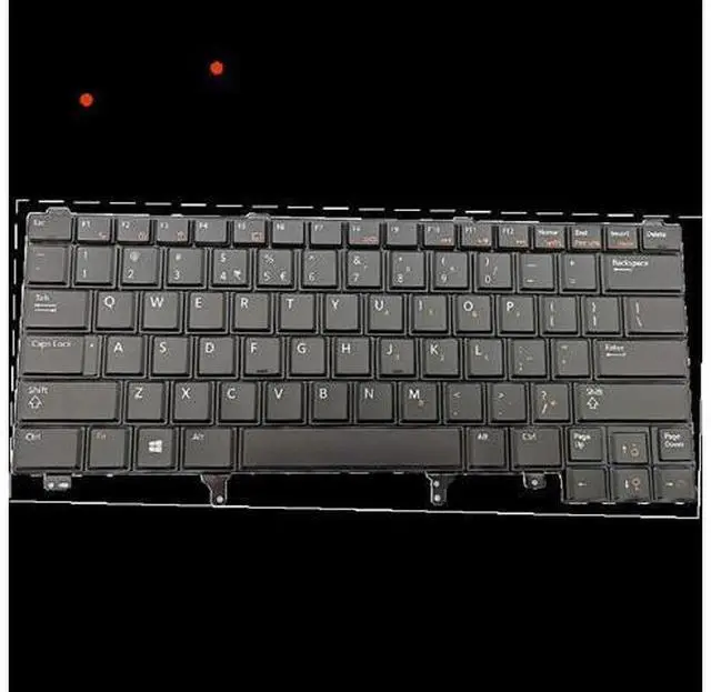 Alt view image 2 of 4 - US Backlit Keyboard Black for Laptop for Dell E6220 E6230 E6430 E6420 E6440 E5420 E6320 E6330 Positivo Notebook