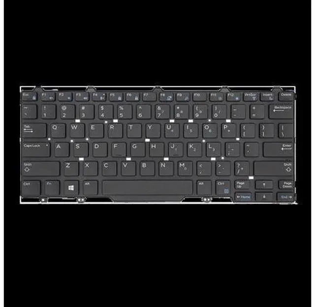 Main image of FOR Dell Notebook for Keyboard for Laptop Dns Clevo Packard Bell for 3340 E3340 7350 E5450 E7450 5450 7450 Black NWE US
