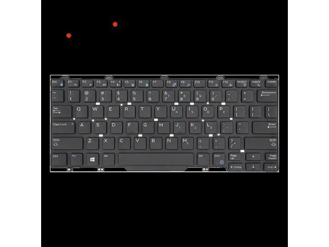 Alt view image 2 of 4 - FOR Dell Notebook for Keyboard for Laptop Dns Clevo Packard Bell for 3340 E3340 7350 E5450 E7450 5450 7450 Black NWE US