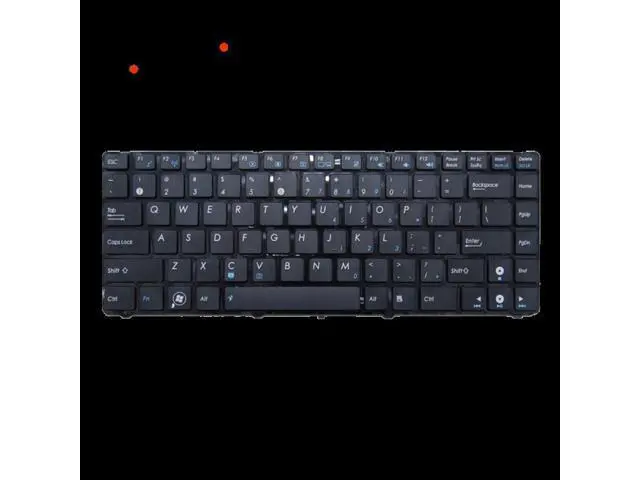 Alt view image 2 of 4 - for Asus Keyboard K42J X43 X43B A43S A42 K42 A42J X42J K43S UL30 N42 N43 B43 U41 U35J UL80 Replacement Dns Shop Clevo Laptop US