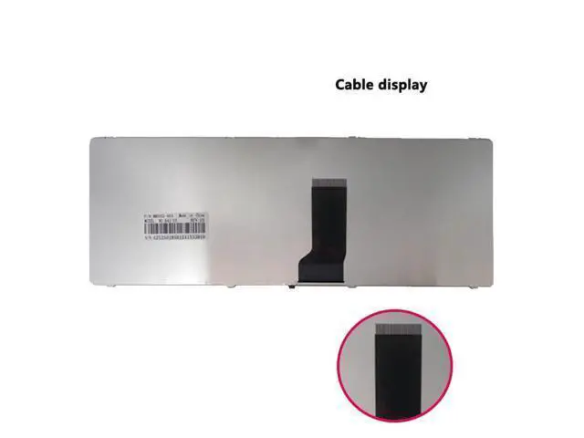 Alt view image 4 of 4 - for Asus Keyboard K42J X43 X43B A43S A42 K42 A42J X42J K43S UL30 N42 N43 B43 U41 U35J UL80 Replacement Dns Shop Clevo Laptop US