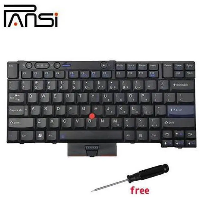 Alt view image 2 of 4 - US for Lenovo Thinkpad Keyboard Clevo Dns T400S T410S T410i T420S X220 X220T T510 W510 W500 T520 W520 45N2071 45N2141 45N2211