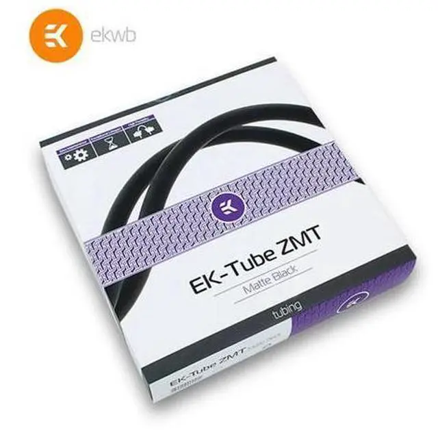Main image of EK-Tube ZMT Matte Black 15,9/9,5mm (3m RETAIL) water cooling hose rubber tube