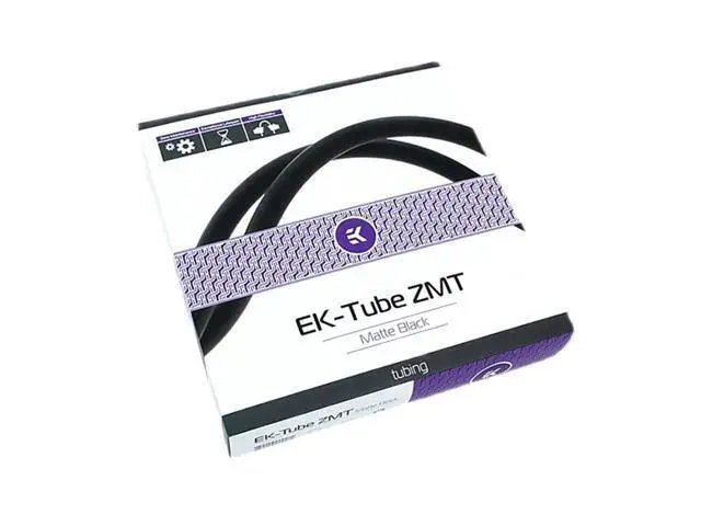 Alt view image 2 of 3 - EK-Tube ZMT Matte Black 15,9/9,5mm (3m RETAIL) water cooling hose rubber tube