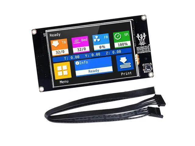 Alt view image 2 of 3 - BIGTREETECH TFT35 V2.0 Smart controller Wifi Display TFT3.5 Inch Touch Screen 3D Printer Parts For SKR V1.3 PRO mini e3