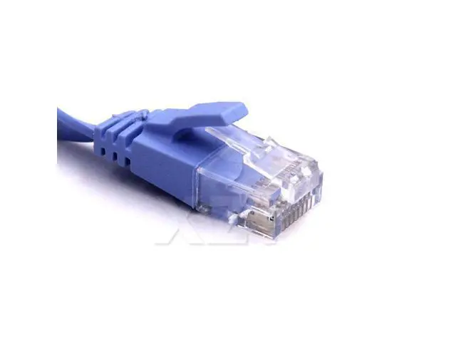 Alt view image 2 of 3 - 5PCS EST CAT6 Flat UTP Ethernet Network Cable RJ45 Patch LAN Cable For Router DSL Modem 15M