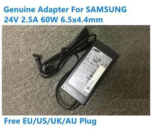 Main image of 24V 2.5A 60W A6024_FPN A6024_DSM AC Adapter for Samsung Soundbar HW-E550 HW-J355 HW-J450 HW-H551 HW-J7500R Power Charger