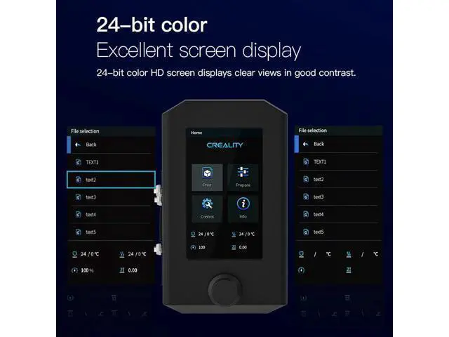 Alt view image 3 of 3 - CREALITY 3D Printer Parts Ender-3 V2 Color HD Display Screen Easy Installation 24-Bit Color Excellent Screen Display
