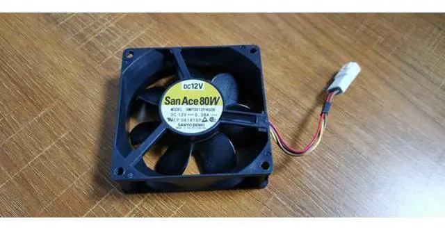 Main image of 9WP0812P4G08 For Sanyo 8025 80mm 80X25mm Cooling Fan IP68 Waterproof Fan