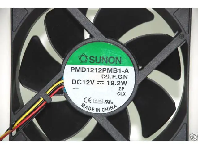 Alt view image 2 of 4 - For Sunon DC Fan PMD1212PMB1 12CM 1238 12038 120*120*38MM 12x12x3.8cm 12V 19.2W Cooling fan