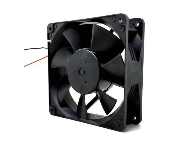 Alt view image 2 of 4 - 120mm High Speed Computer Miner Cooling Fan 120X120X38mm DC 12V Dual Ball Bearing 1.05A Powerful Airflow Cooler
