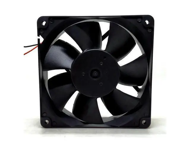 Alt view image 4 of 4 - 120mm High Speed Computer Miner Cooling Fan 120X120X38mm DC 12V Dual Ball Bearing 1.05A Powerful Airflow Cooler