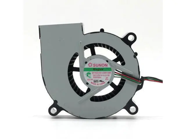 Alt view image 4 of 4 - For Sunon EF70251B1-C030-S99 Projector Cooling Fan Blower 12V 4.01W Four-wire