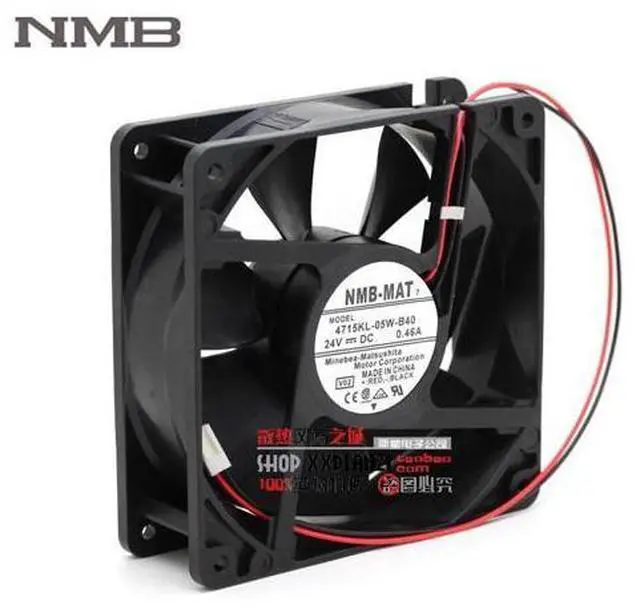 Main image of For NMB 7 4715KL-05W-B40 12038 120mm 12cm DC 24V 0.46A double ball bearing server industrial powerful cooling fan