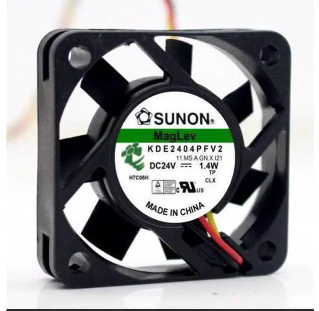 Main image of For KDE2404PFV2 4010 4CM 24V 1.4W 2pin 3pin mute Maglev cooling fan 40X40X10MM