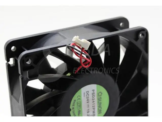 Alt view image 4 of 4 - For Sunon 120x38mm PSD2412PMB1 120mm 12cm DC 24V 19.5W server inverter axial Cooling Fans