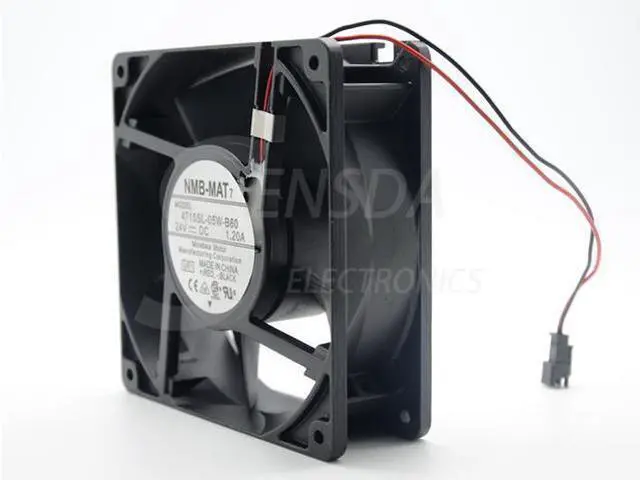 Alt view image 3 of 4 - For NMB 4715SL-05W-B60 12038 DC 24V IP55 1.20A waterproof axial cooling fan