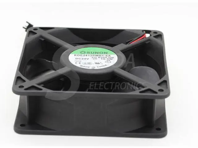 Alt view image 2 of 3 - For Sunon KDE2412PMB1-6A DC 24V 10.3W 12038 120x120x38mm 12cm server inverter cooling fans