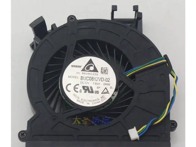Alt view image 2 of 6 - for Delta Electronics BUC0812VD-02 DC 12V 1.60A Turbo Cooling Fan All-In-One Fan