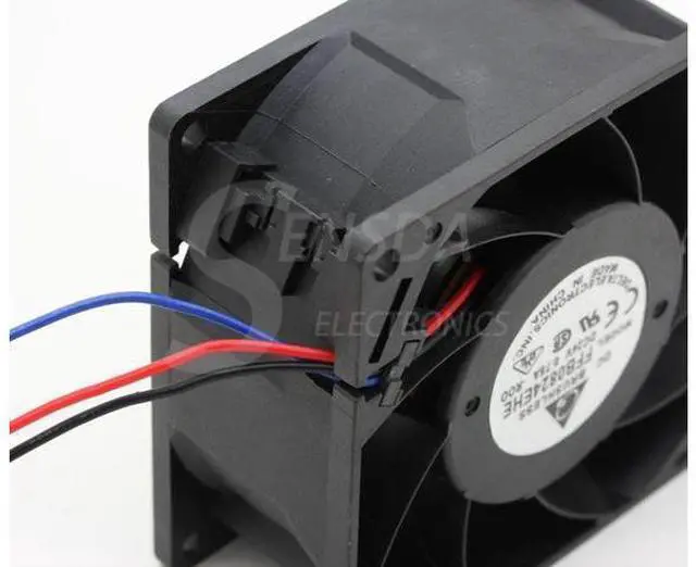 Alt view image 4 of 4 - for delta FFB0824EHE -ROO -R00 8038 8cm 80mm DC 24V 0.75A 3-pin server inverter axial cooling fans alarm signal