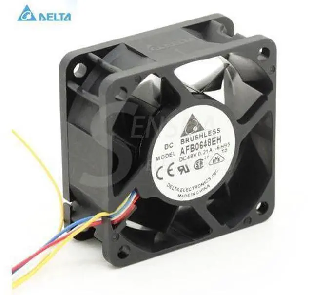 Main image of for delta AFB0648EH 6cm 60mm 6025 48V 0.21A 60mm 4 -pin PWM tempreture control computer Server Inverter Cooling fans