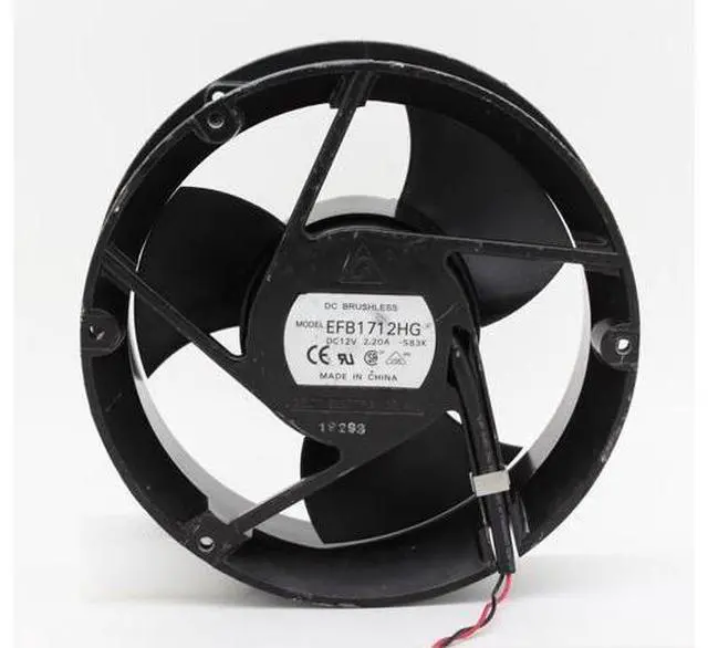 Main image of For Delta EFB1712HG 17050 17CM 12V 2.20A Max Airflow Rate Double Ball Cooling Fan