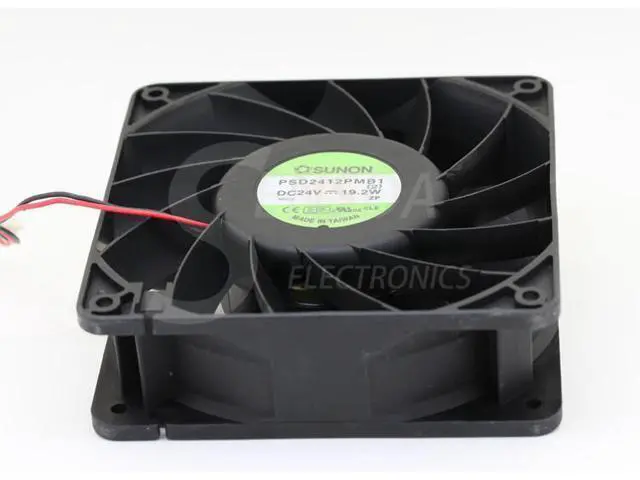 Alt view image 3 of 4 - For Sunon 120x38mm PSD2412PMB1 120mm 12cm DC 24V 19.5W server inverter axial Cooling Fans