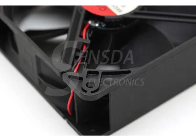 Alt view image 3 of 4 - For Sunon EEC0382B3-0000-A99 12038 120mm 12cm DC 24V 3.1A 2-wire -pin server inverter case axial cooling fans