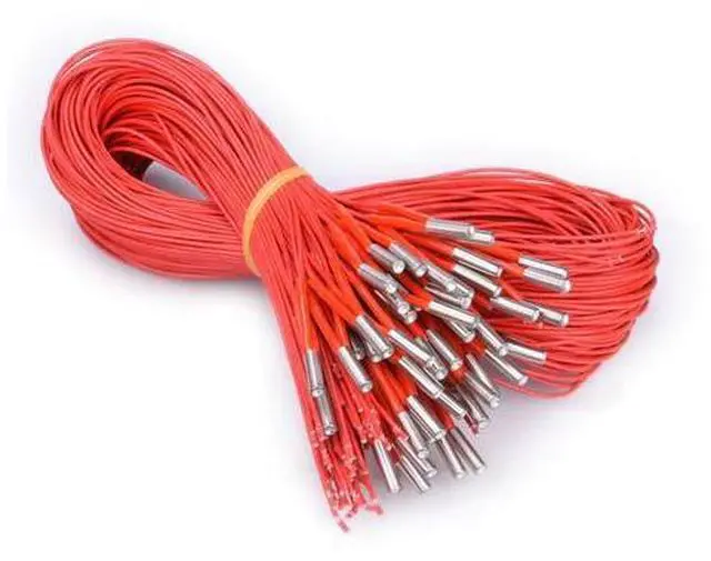 Main image of 50PCS 3D Printer Parts Heater Cartridge 12V 40W 6*20MM Reprap 12V 40W For V6&V5 J-head Hotend
