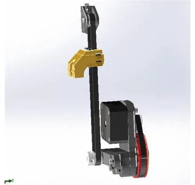 Main image of Funssor 1 set V0.1 Z Belt Mod kit PRINTED PARTS GATES belt V0 zero Z belt mod