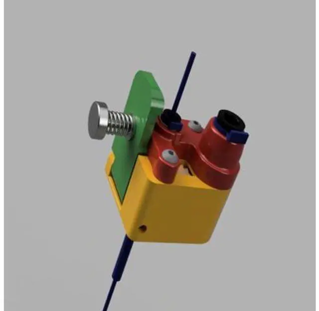 Alt view image 3 of 3 - Funssor 1set remote direct extruder with dual drive gear set SLS parts