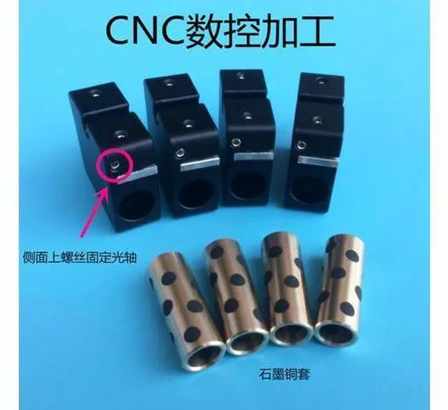 Main image of Funssor 3D printing parts Updated aluminum alloy slider cross block + BELT BUCKLE