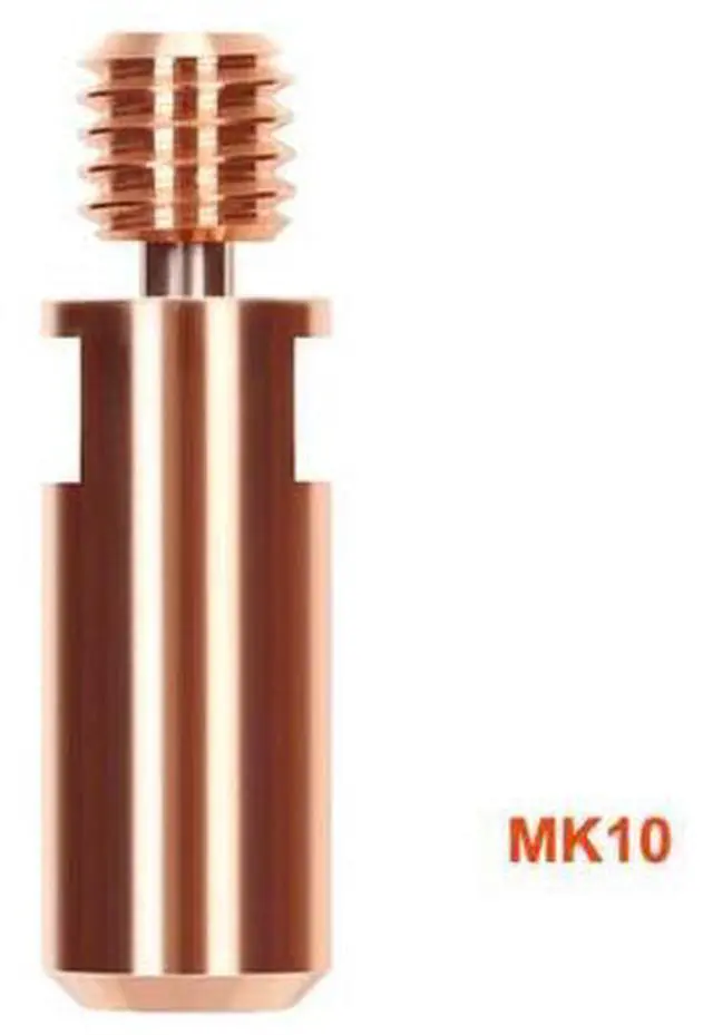Main image of BIQU Bi-Metal Heatbreak MK10 MK8 Throat For E3D V6 Dragon Hotend Heater Block 1.75mm 3D Printer Parts heat break