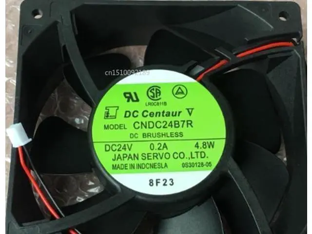 Main image of CNDC24B7R 4,8 W 0.2A 24V 12cm 12038*120*120*38 MM 2 convertidor de cables fan envío gratis