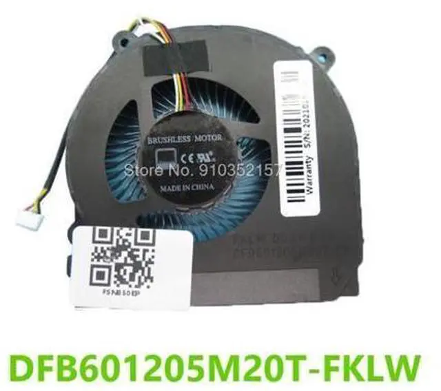 Main image of 4PIN DFB601205M20T FKLW GPU FAN For CLEVO N850EP N857EP DFB601205M20T-FKLW 4WIRE