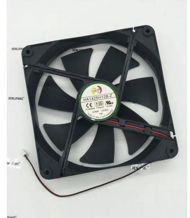 Alt view image 2 of 2 - para GP 14025 DC12V 0.50A 14CM 140*140*25MM HA1425H12B-Z 2 líneas Fan