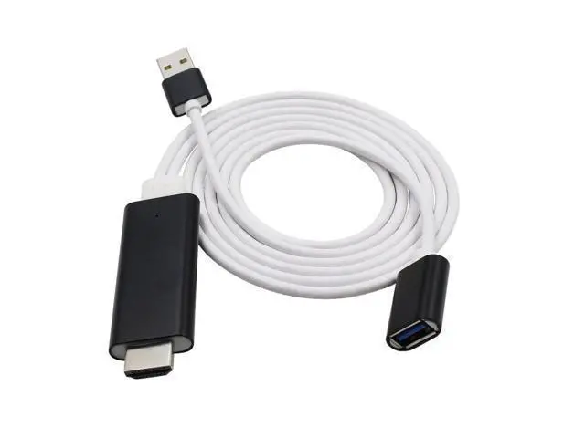 Alt view image 2 of 2 - 1080P compatible con HDMI AV HD TV adaptador de Cable de Video Cable para Samsung Galaxy J3 J7 LG K20 + PLUS + teléfono