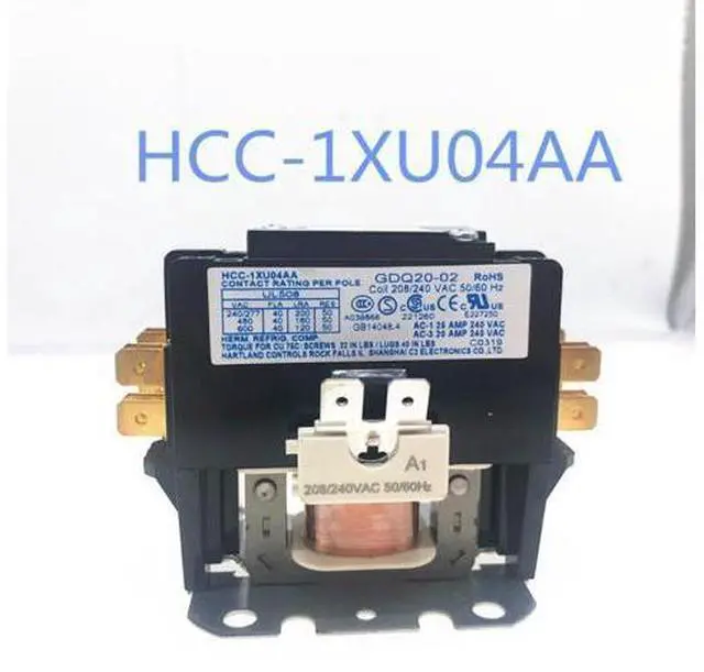 Main image of Supply HOMER HCC-1XU04AA Complete replacement XMCK-30D XMCK-25D 208-240V 30A Single Phase Bus Bar AC Contactor
