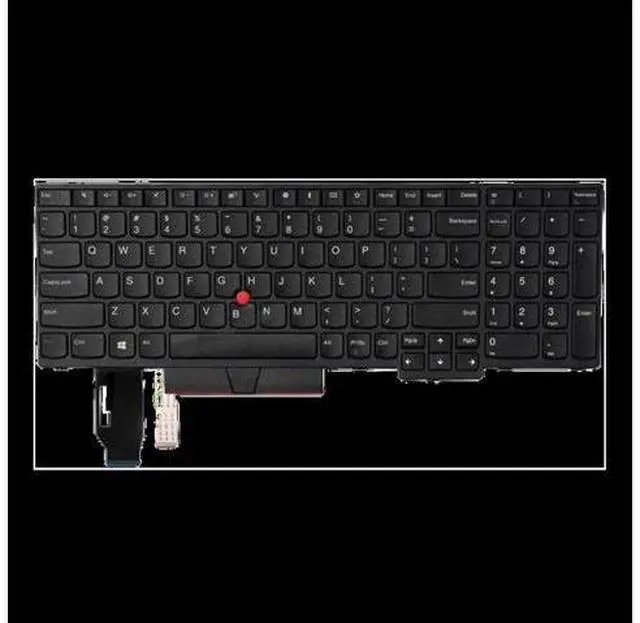 Main image of US for Thinkpad Keyboard for Laptop Clevo for Lenovo p52 E580 E585 E590 E595 T590 P53S L580 L590