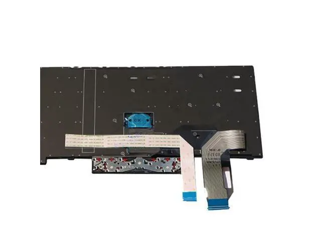 Alt view image 4 of 4 - US for Thinkpad Keyboard for Laptop Clevo for Lenovo p52 E580 E585 E590 E595 T590 P53S L580 L590
