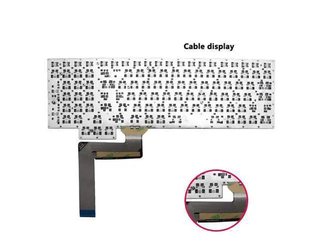 Alt view image 4 of 4 - for Asus Notebook Keyboard G750 G750JX G750JZ G750JY G750JH G750JM Replacement Dns Clevo Positivo Cheap Keyboard Packard Bell US
