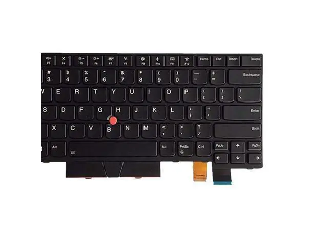 Alt view image 4 of 4 - Send Keyboard Film English Backlit Keyboard for Lenovo Thinkpad T470 A475 T480 A485 Laptop