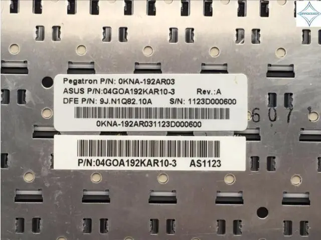 Alt view image 3 of 3 - for ASUS EPC EEE PC 1001 1001HA 1005HA 1005 HA 1005 1005HD 1008 1008HA US laptop keyboard 0KNA-192AR03