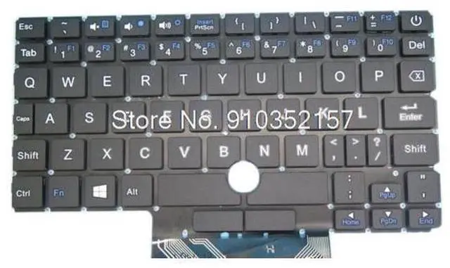 Main image of Laptop Keyboard For DEEQ X-7133 KY174 K940 English US NO Frame
