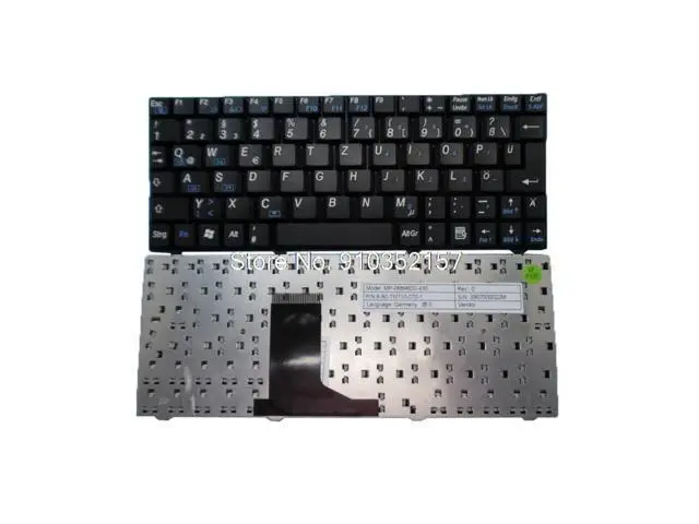 Main image of Laptop Keyboard For CLEVO MP-06896D0-430 6-80-TN710-070-1 German GR Black