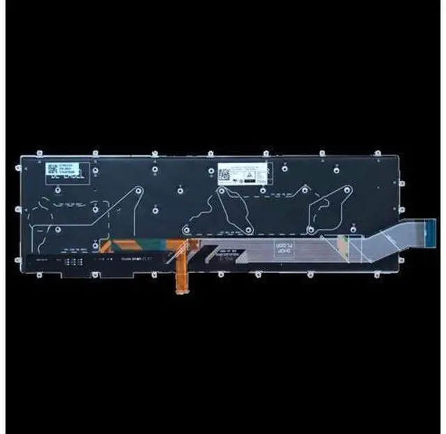 Alt view image 4 of 4 - FOR Dell Notebook for Keyboard for Laptop Dns Clevo Black Packard Bell Alienware M15 M17 R1 2019 US