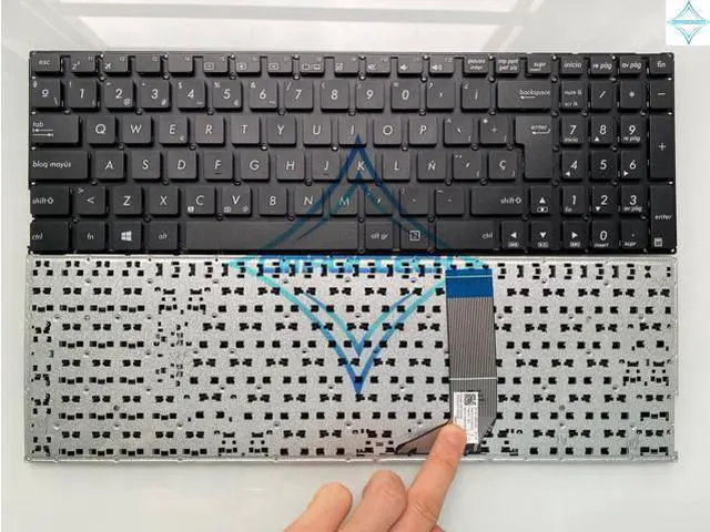 Alt view image 2 of 2 - For ASUS X556 X556U X556UA X556UB X756 X756U X756UA X756UB A556 K556U F556U LA LATIN SP Spanish Laptop Keyboard Teclado