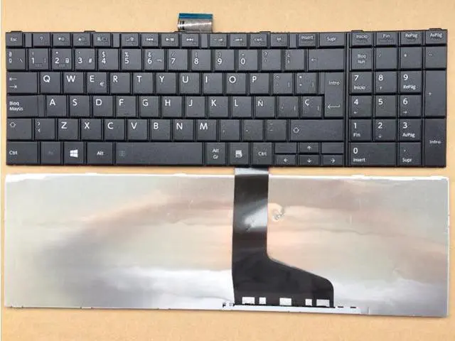 Main image of for TOSHIBA C850 C855D C850D C855 C870 C875 C875D C850-P5010 L875 L875D L950 L955 SP spanish teclado laptop keyboard